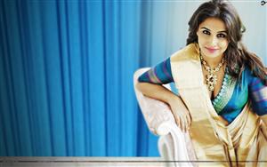 Vidya Balan beautifully graces the saree look